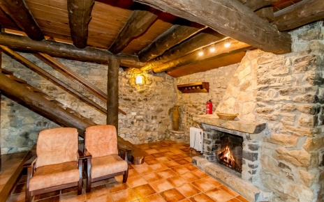 Somehow austere but traditionally charming